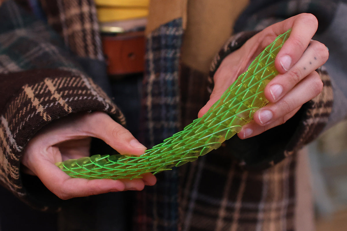 Morf Fidget Worm Green Small