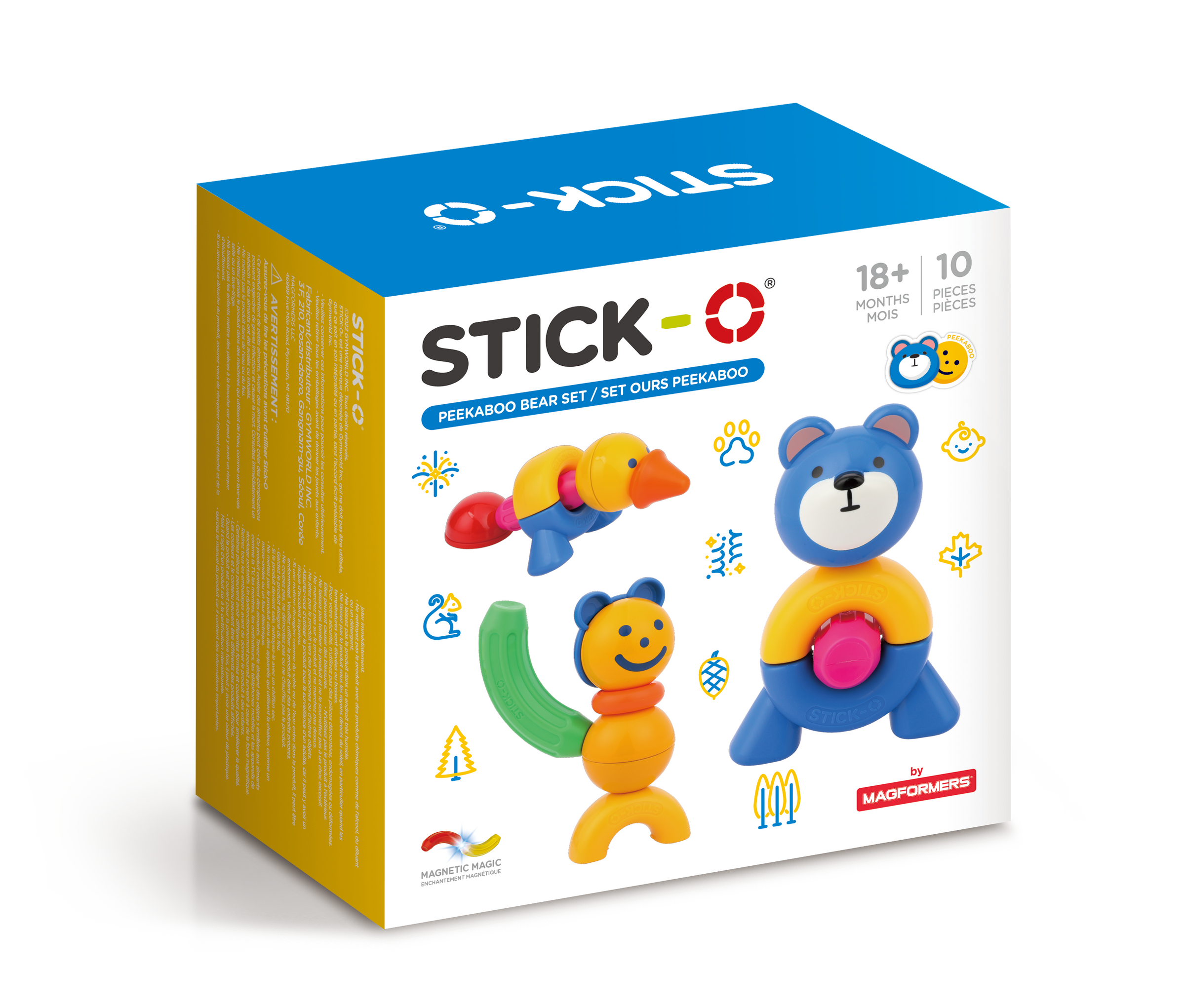 Magformers Peekaboo Bear 10pc Set