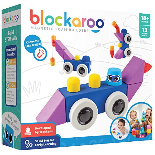 Blockaroo Magnetic Foam Blocks | Roadster