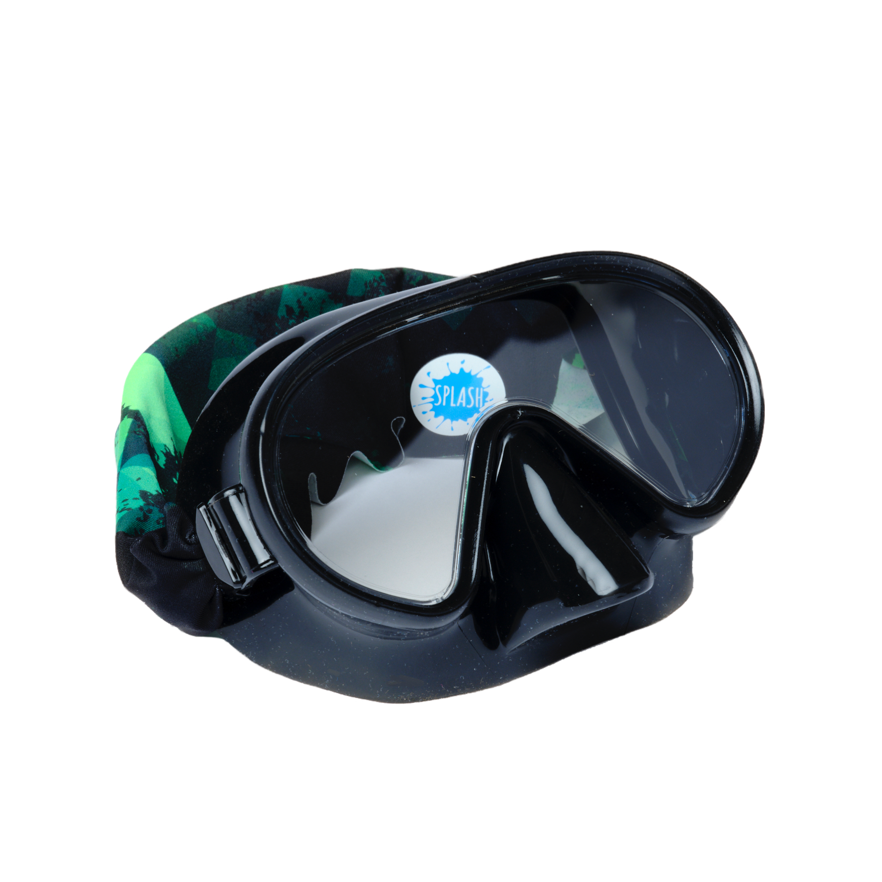 Splash Place Green Fusion Swim Mask