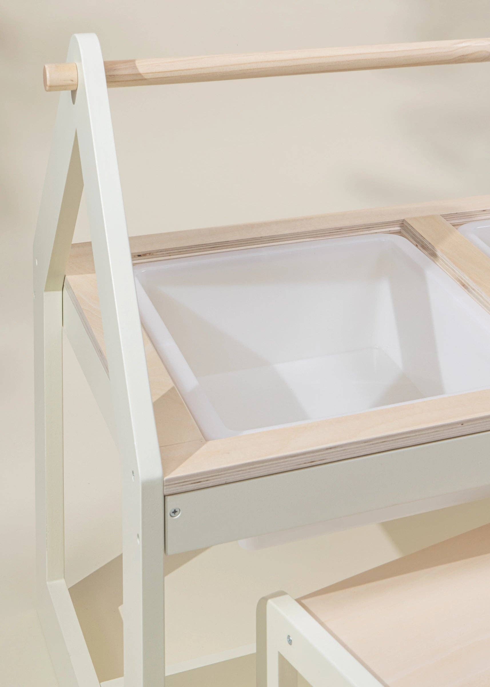 Coco Village Multifunction Wooden Art & Sensory Table With Stools