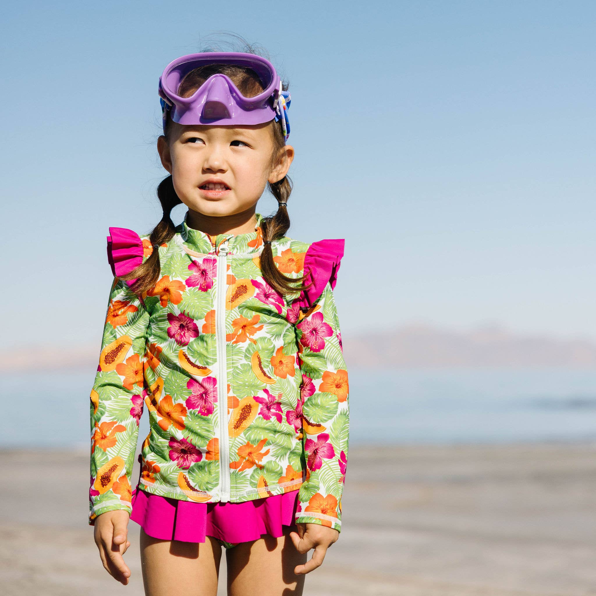 Splash Place Rainbow Unicorn Swim Mask