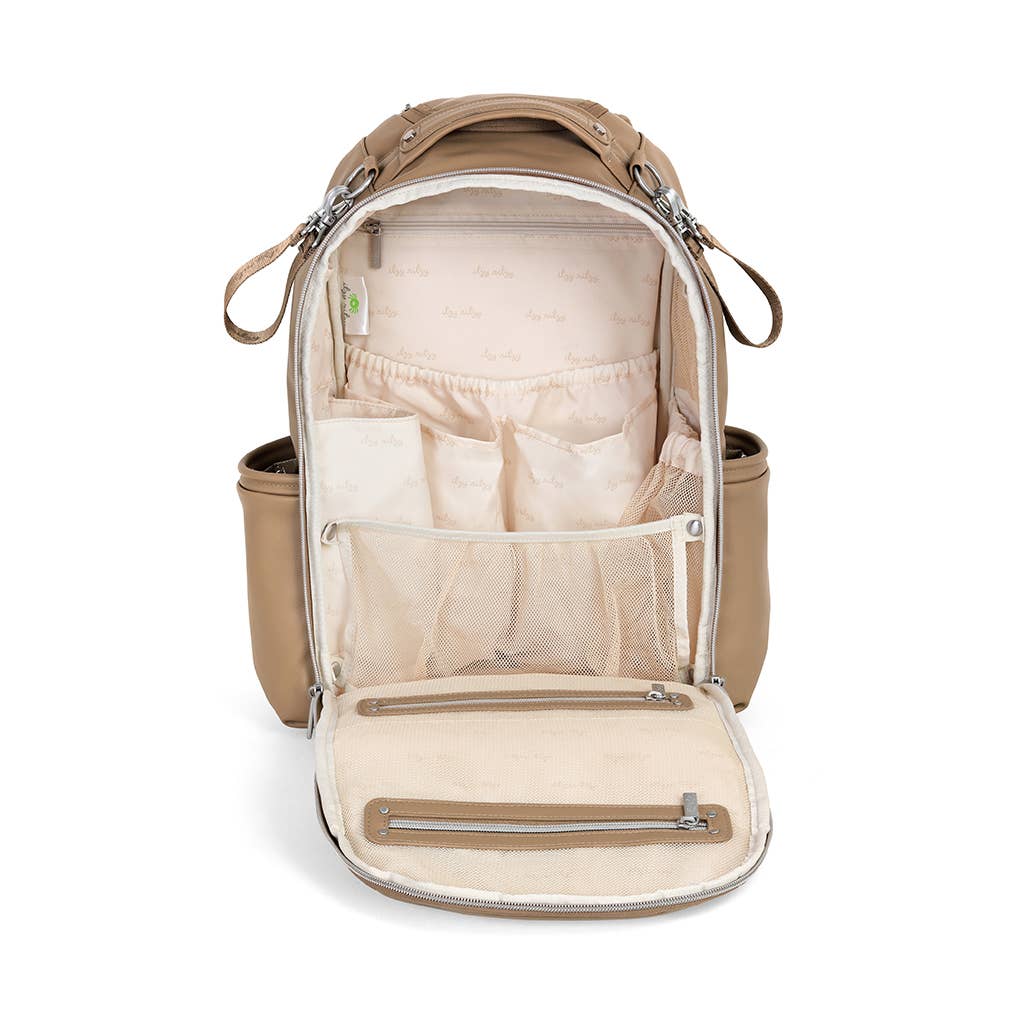 Itzy Ritzy Chai Latte Boss Plus™ Backpack Diaper Bag
