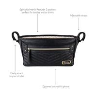 Itzy Ritzy Cognac Travel Stroller Caddy