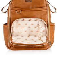 Itzy Ritzy Cognac Boss Plus™ Backpack Diaper Bag