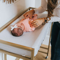 Copper Pearl Premium Knit Diaper Changing Pad Cover | Everest