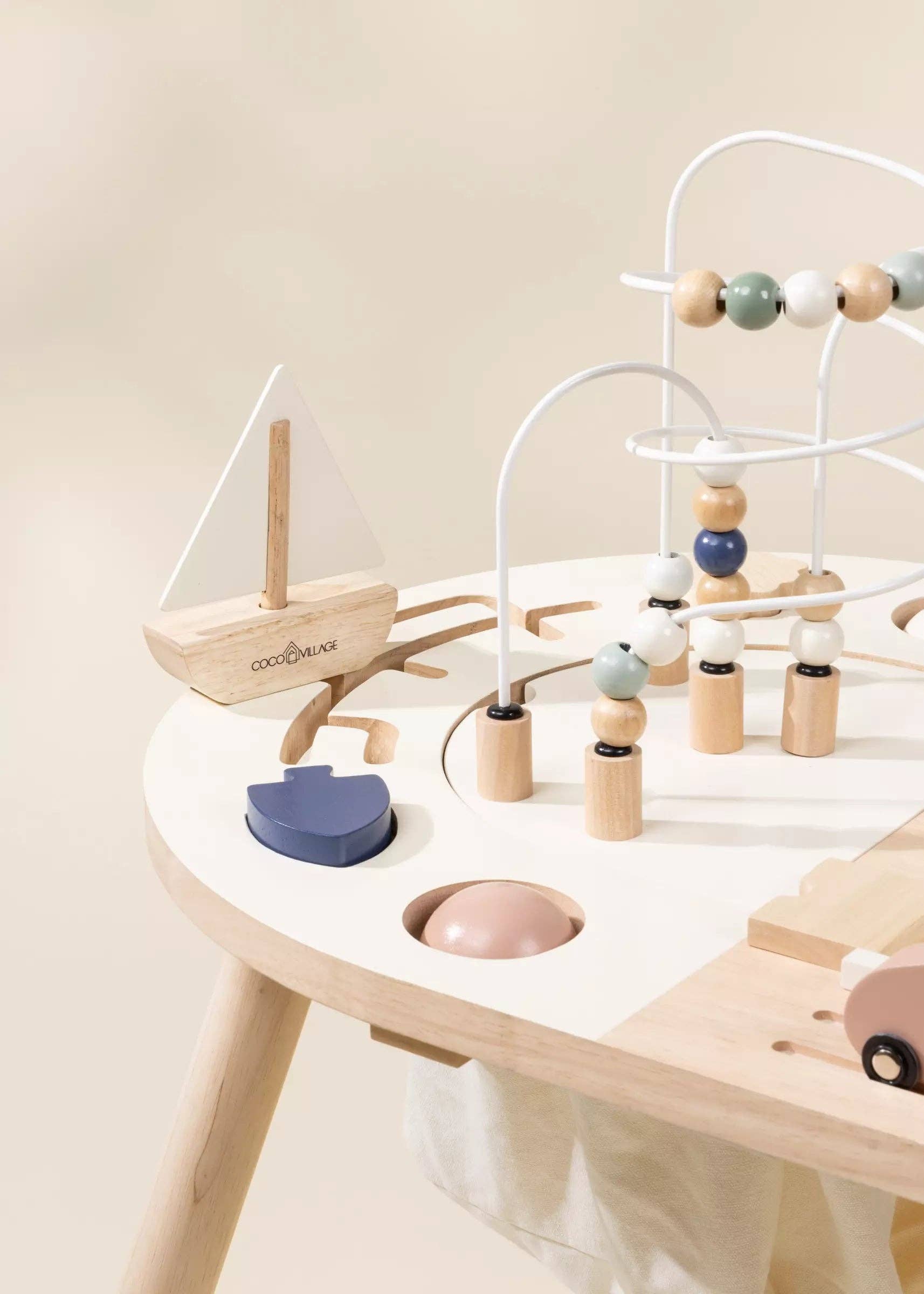 Coco Village Wooden Activity Table