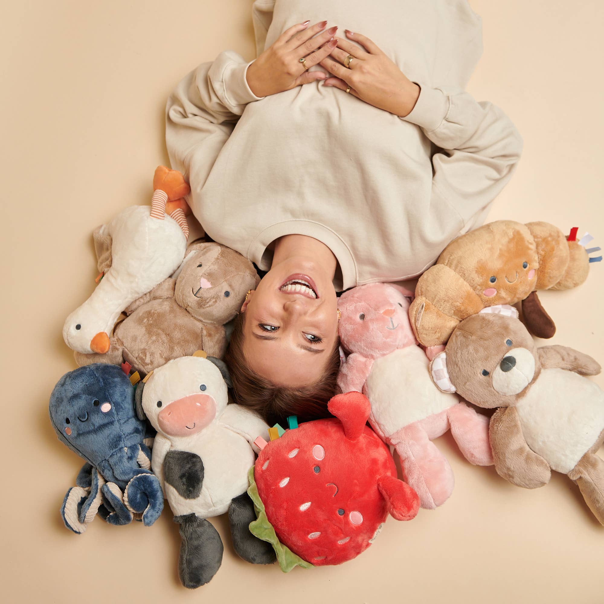 Itzy Ritzy Sweetie Snuggles Plush Croissant