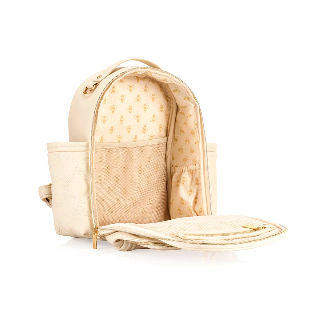 Itzy Ritzy Milk & Honey Itzy Mini Plus™ Diaper Bag Backpack