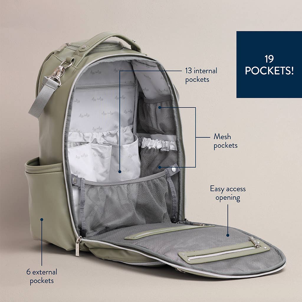 Itzy Ritzy Matcha Boss Plus™ Backpack Diaper Bag