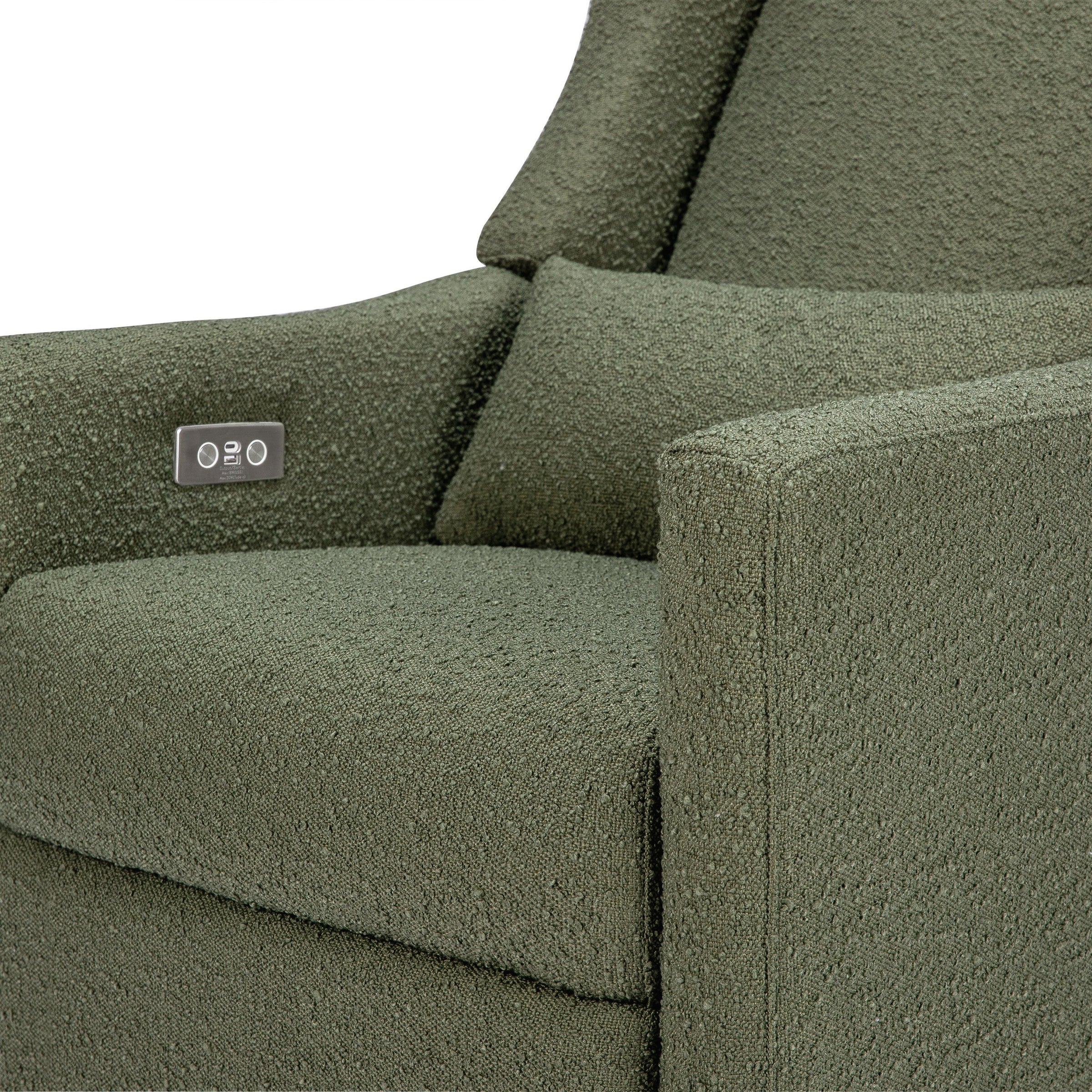 Babyletto Kiwi Electronic Recliner and Swivel Glider with USB port