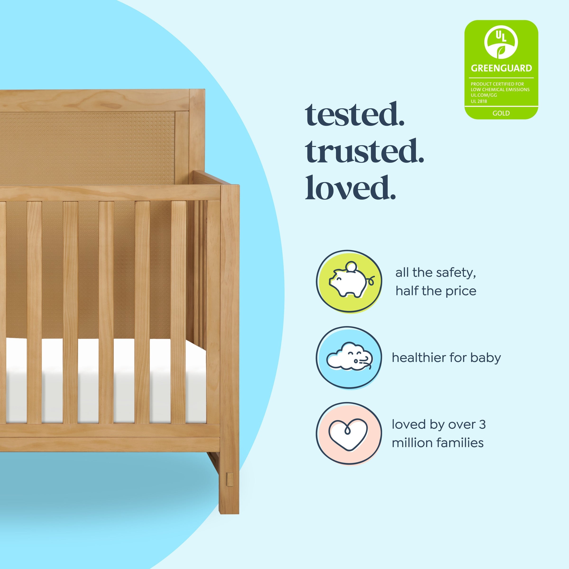 DaVinci Margot 4-in-1 Convertible Crib