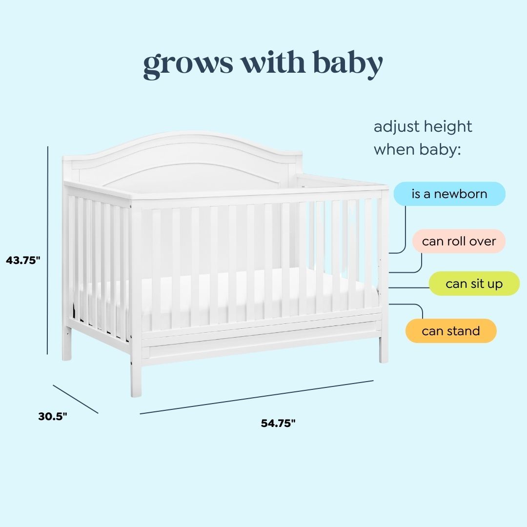 DaVinci Charlie 4-in-1 Convertible Crib