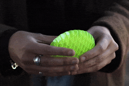 Morf Fidget Worm Green Small