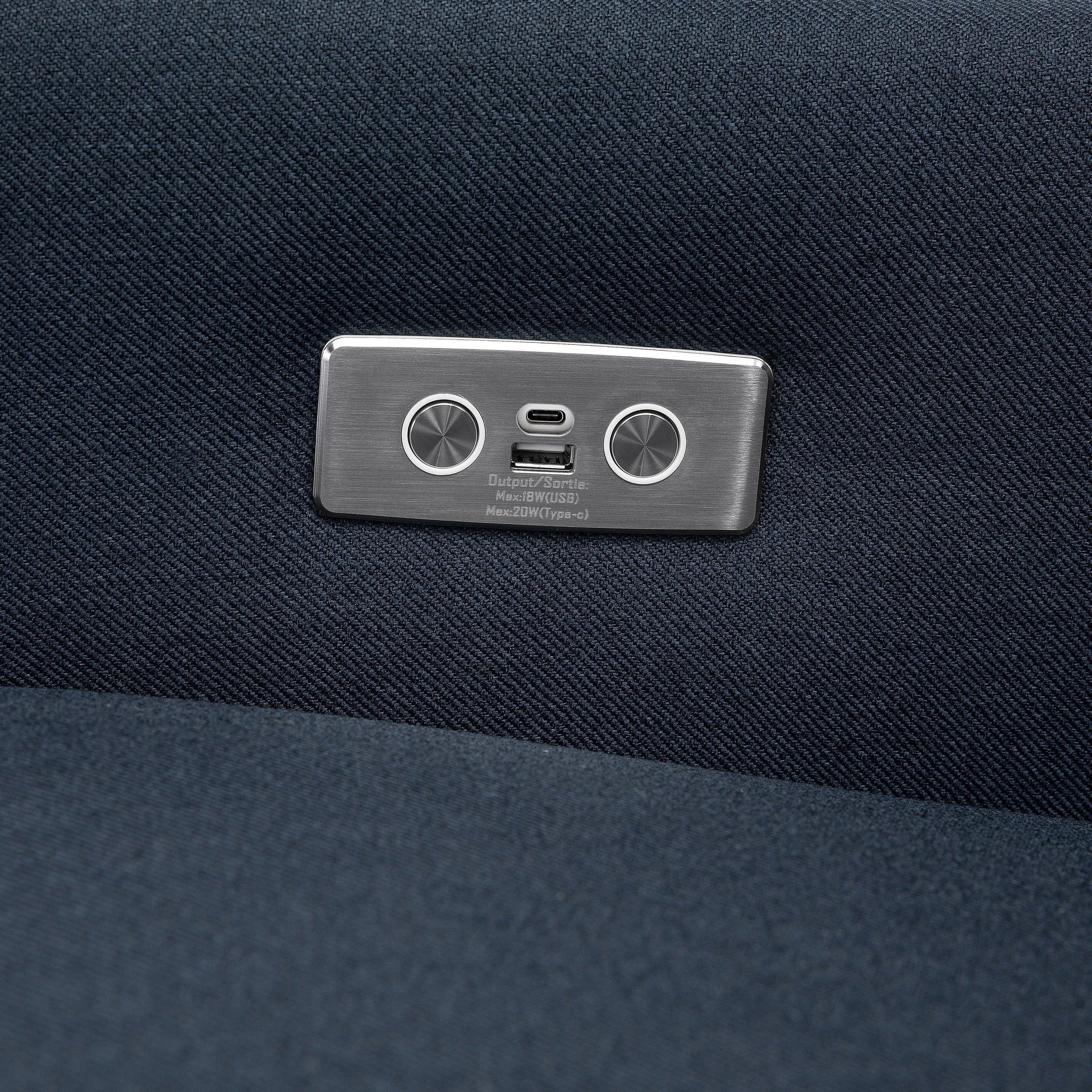 Babyletto Kiwi Electronic Recliner and Swivel Glider with USB port
