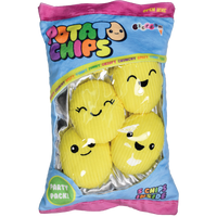 Iscream Potato Chips 3D Fleece Pillow