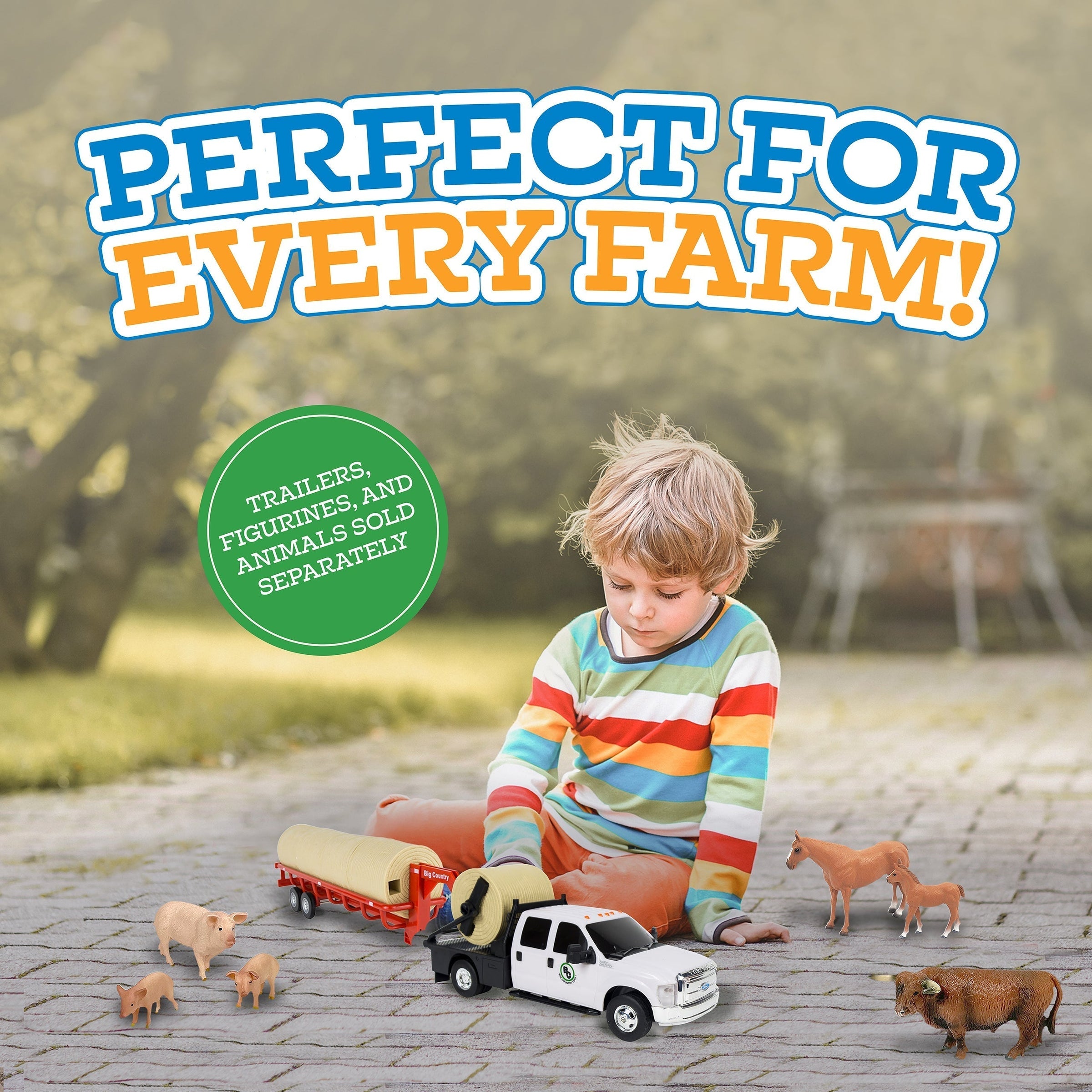 Big Country Toys Ford Flatbed Truck