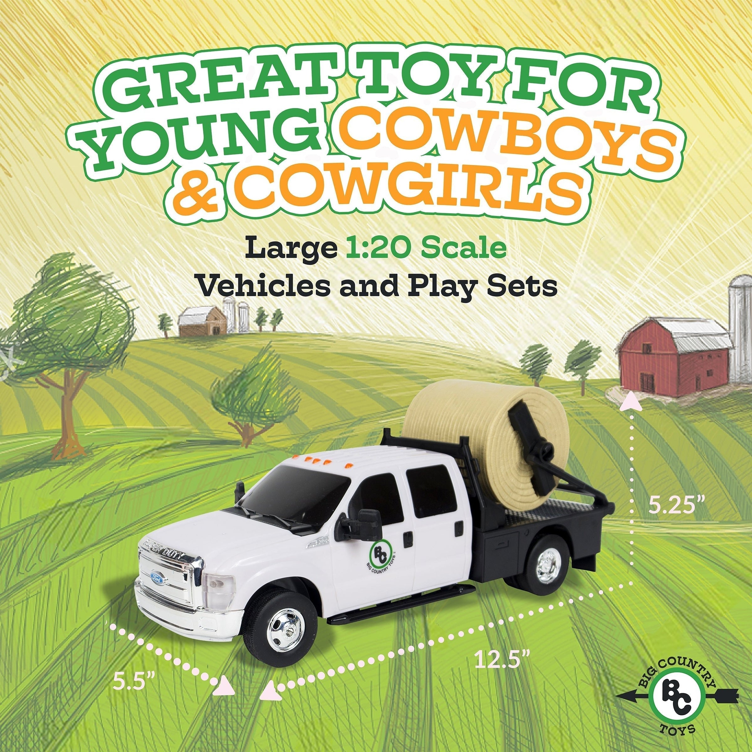 Big Country Toys Ford Flatbed Truck