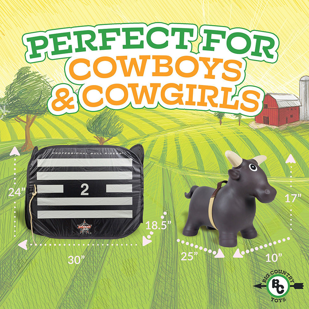 Big Country Toys Lil' Bucker® Bull & PBR® Bucking Chute
