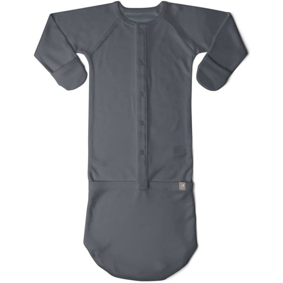 Goumi Viscose Organic Cotton Convertible Gown | Midnight