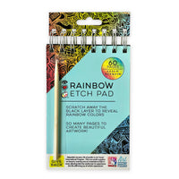 Bright Stripes iHeartArt Rainbow Etch Pad