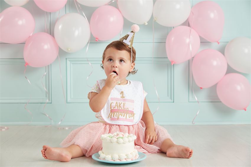 Mud Pie Girl Cake Smasher Set
