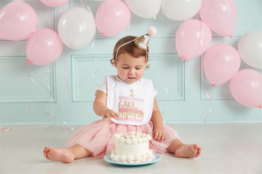 Mud Pie Girl Cake Smasher Set