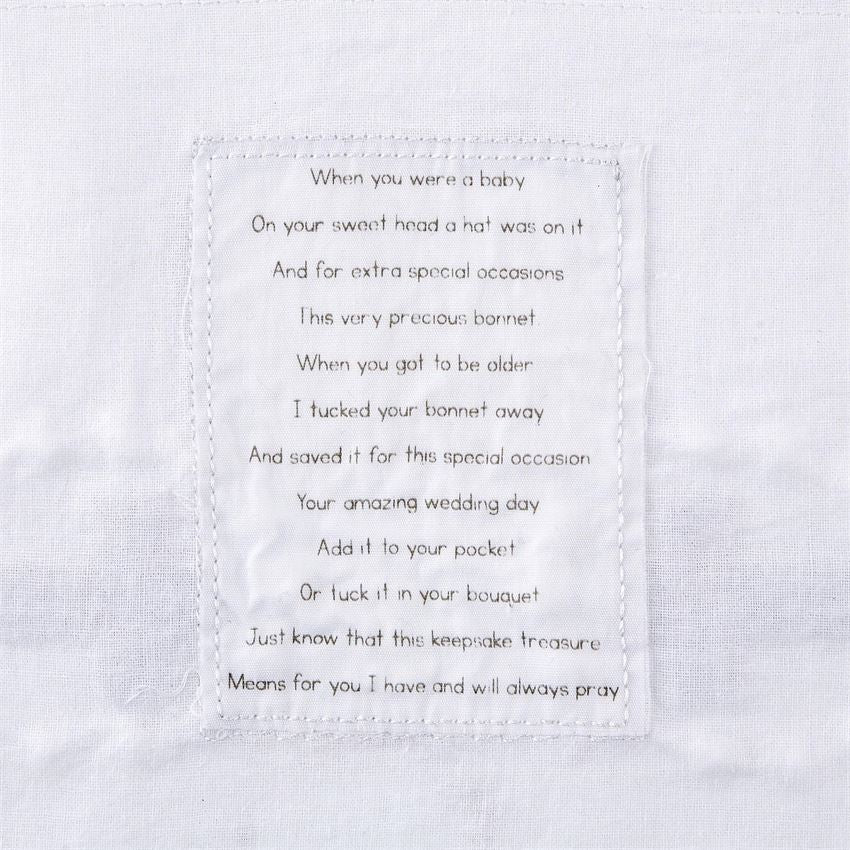 Mud Pie Keepsake Bonnet