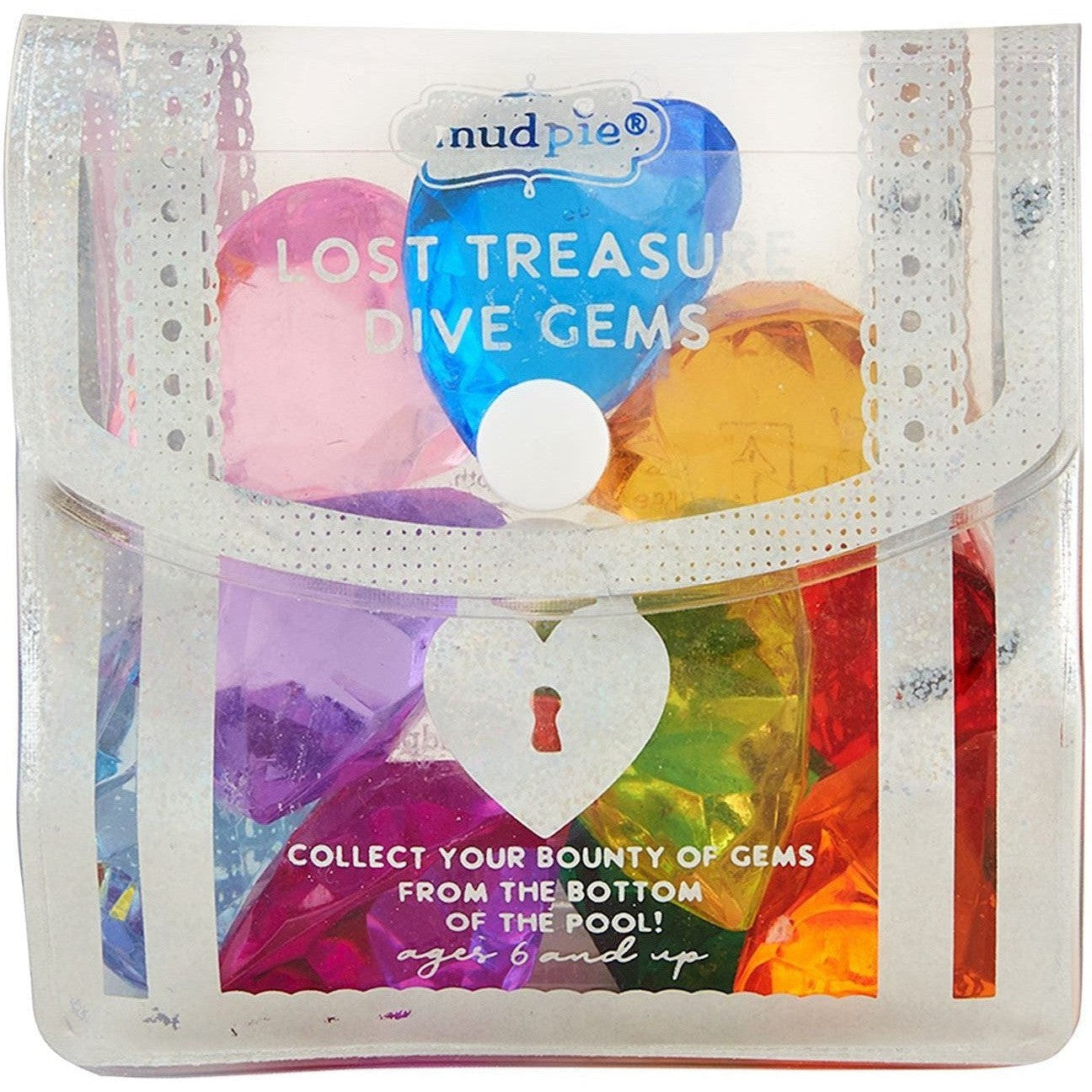 Mud Pie Silver Lost Treasure Dive Toy Set