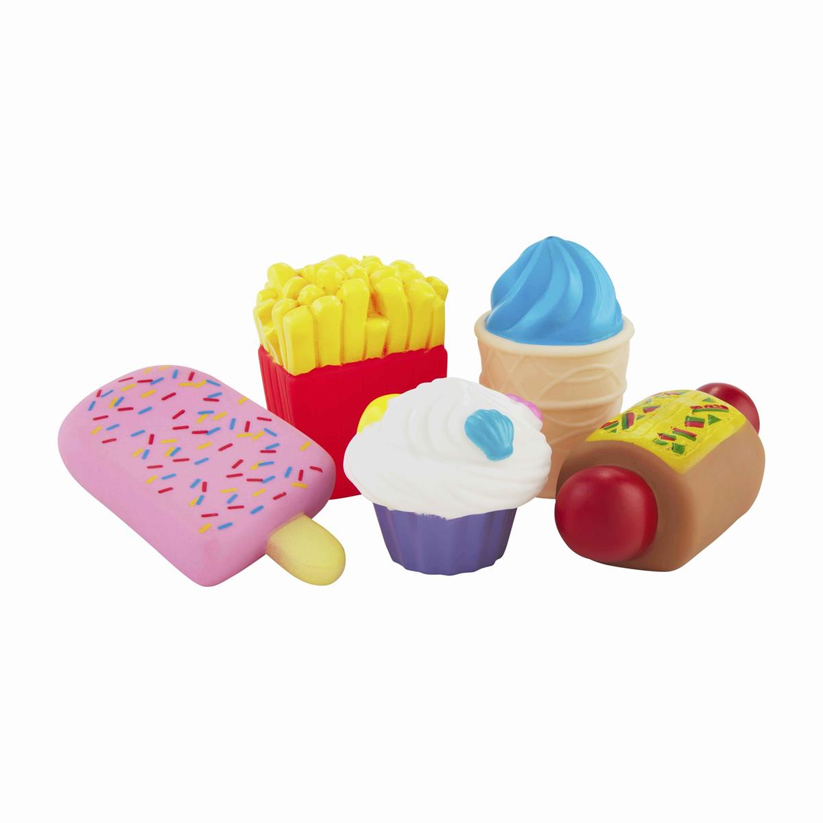Mud Pie Junk Food Bath Toys