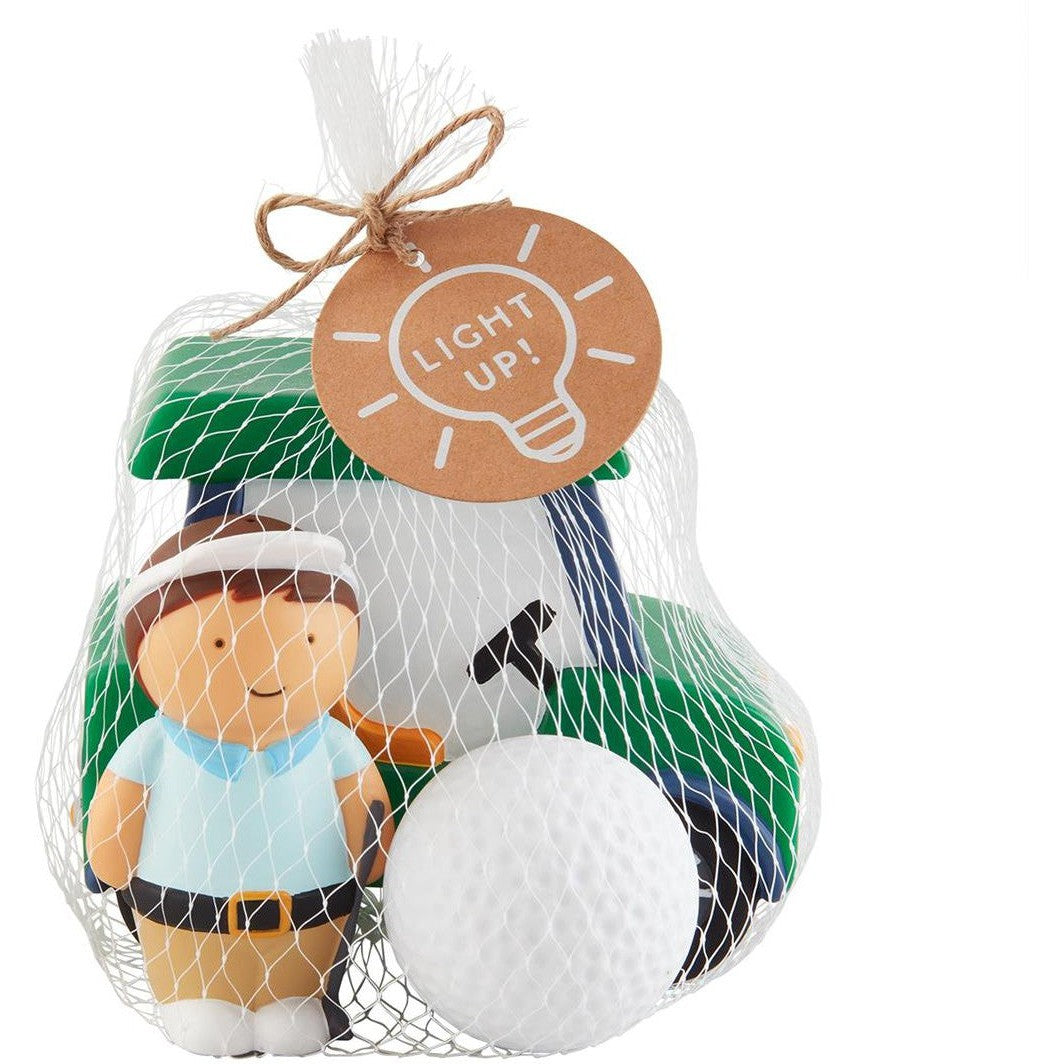 Mud Pie Golf Light-Up Bath Toy Set