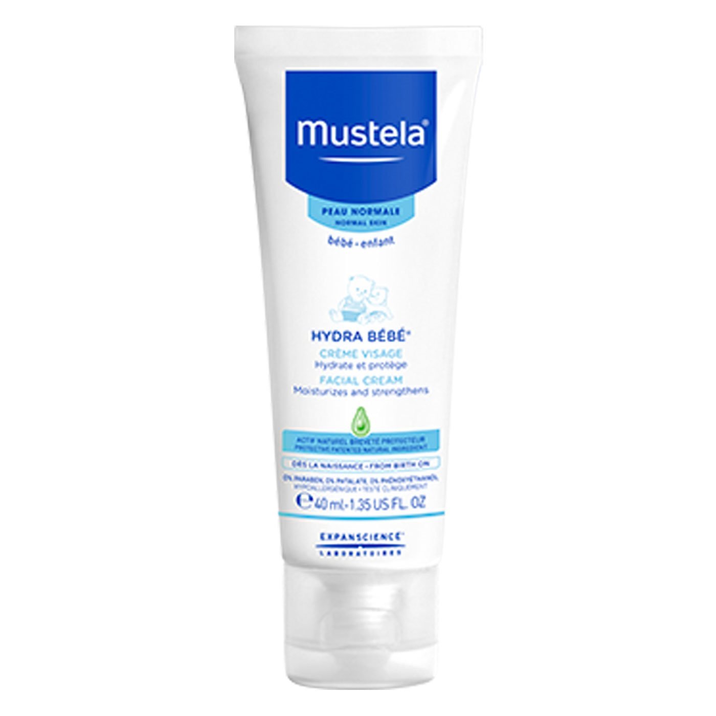 Mustela Hydra Bebe Facial Cream - 40ml