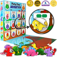 Lil Advents Potty Time Adventures Dinosaurs