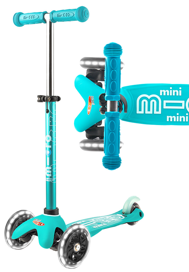 Micro Kickboard-Micro Mini Deluxe LED Ages 2-5