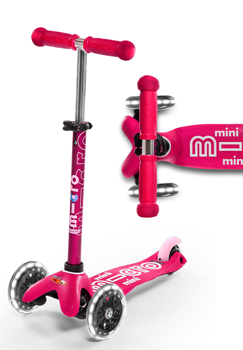 Micro Kickboard-Micro Mini Deluxe LED Ages 2-5
