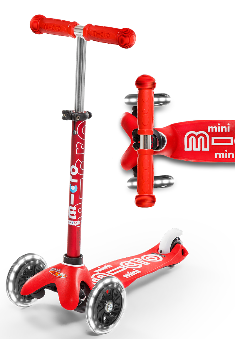 Micro Kickboard-Micro Mini Deluxe LED Ages 2-5