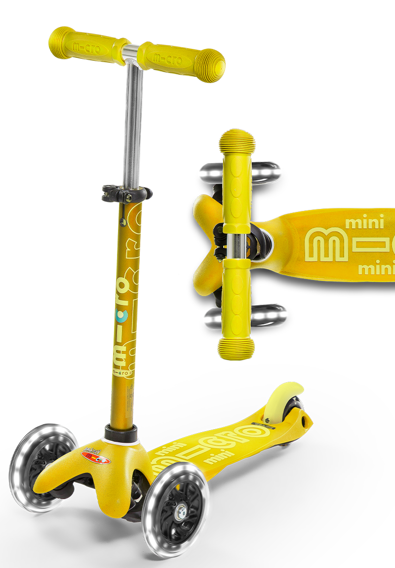 Micro Kickboard-Micro Mini Deluxe LED Ages 2-5