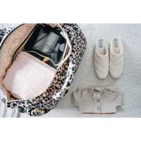 Itzy Ritzy Dream Weekender Leopard Diaper Bag