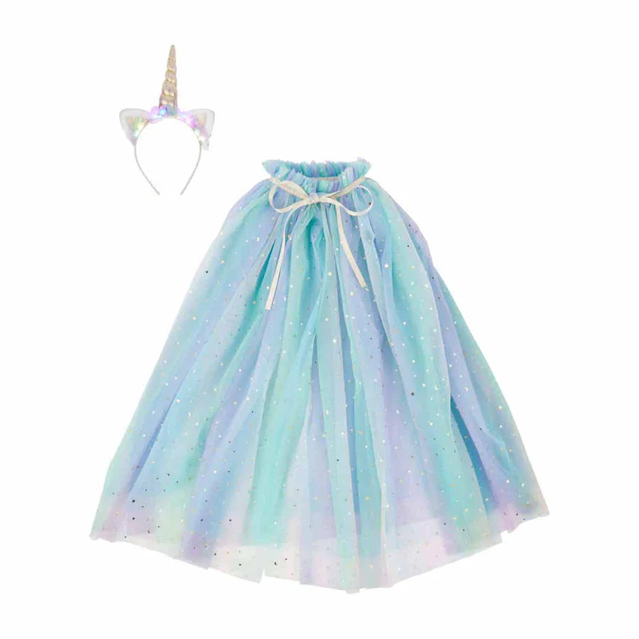 Mud Pie Unicorn Cape Set