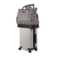 Itzy Ritzy Dream Weekender Leopard Diaper Bag