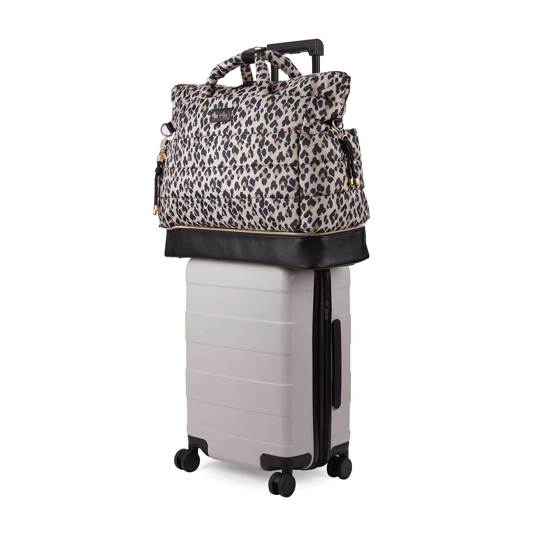 Itzy Ritzy Dream Weekender Leopard Diaper Bag