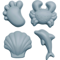DAM Scrunch Sand Moulds | Duck Egg Blue