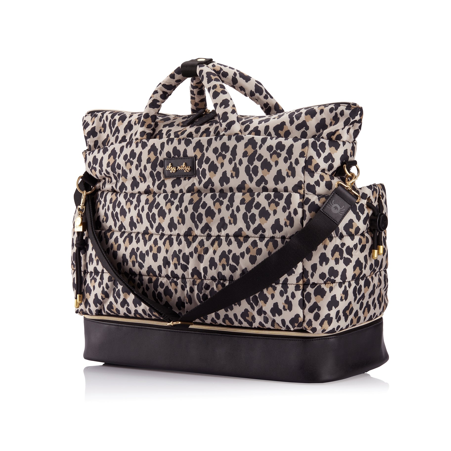 Itzy Ritzy Dream Weekender Leopard Diaper Bag