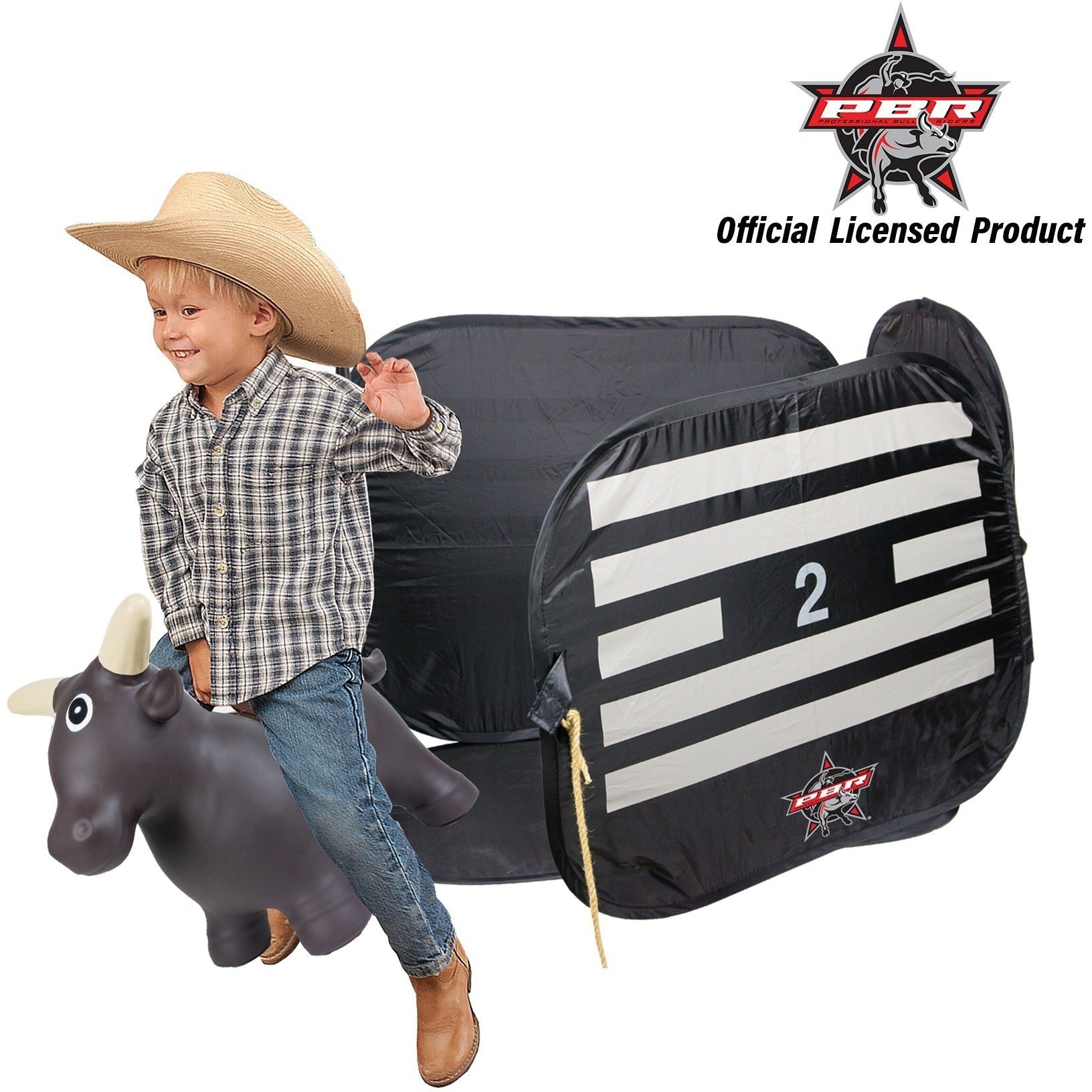 Big Country Toys Lil' Bucker® Bull & PBR® Bucking Chute