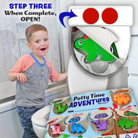 Lil Advents Potty Time Adventures Dinosaurs