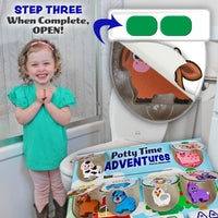 Lil Advents Potty Time Adventures Farm Animals
