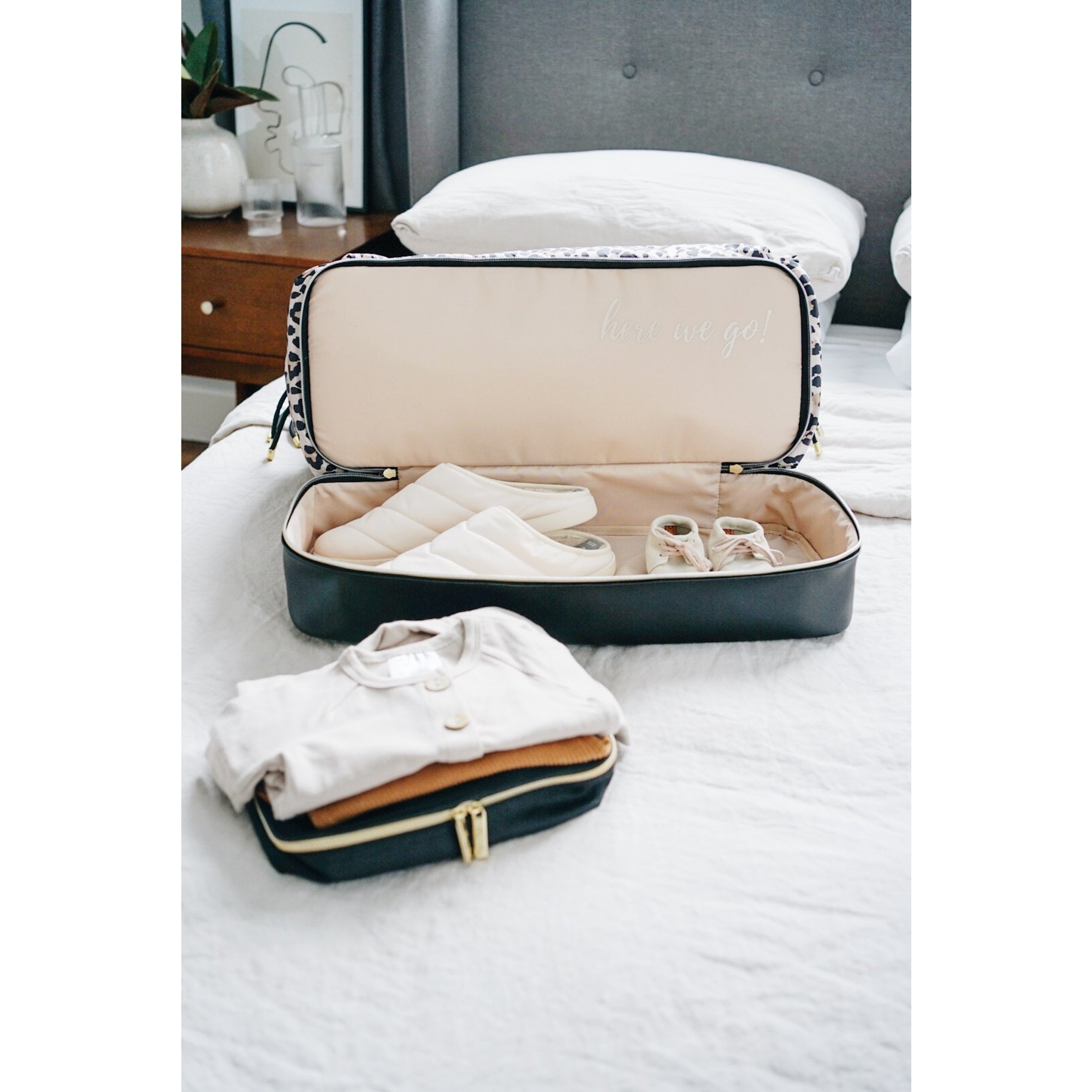 Itzy Ritzy Dream Weekender Leopard Diaper Bag