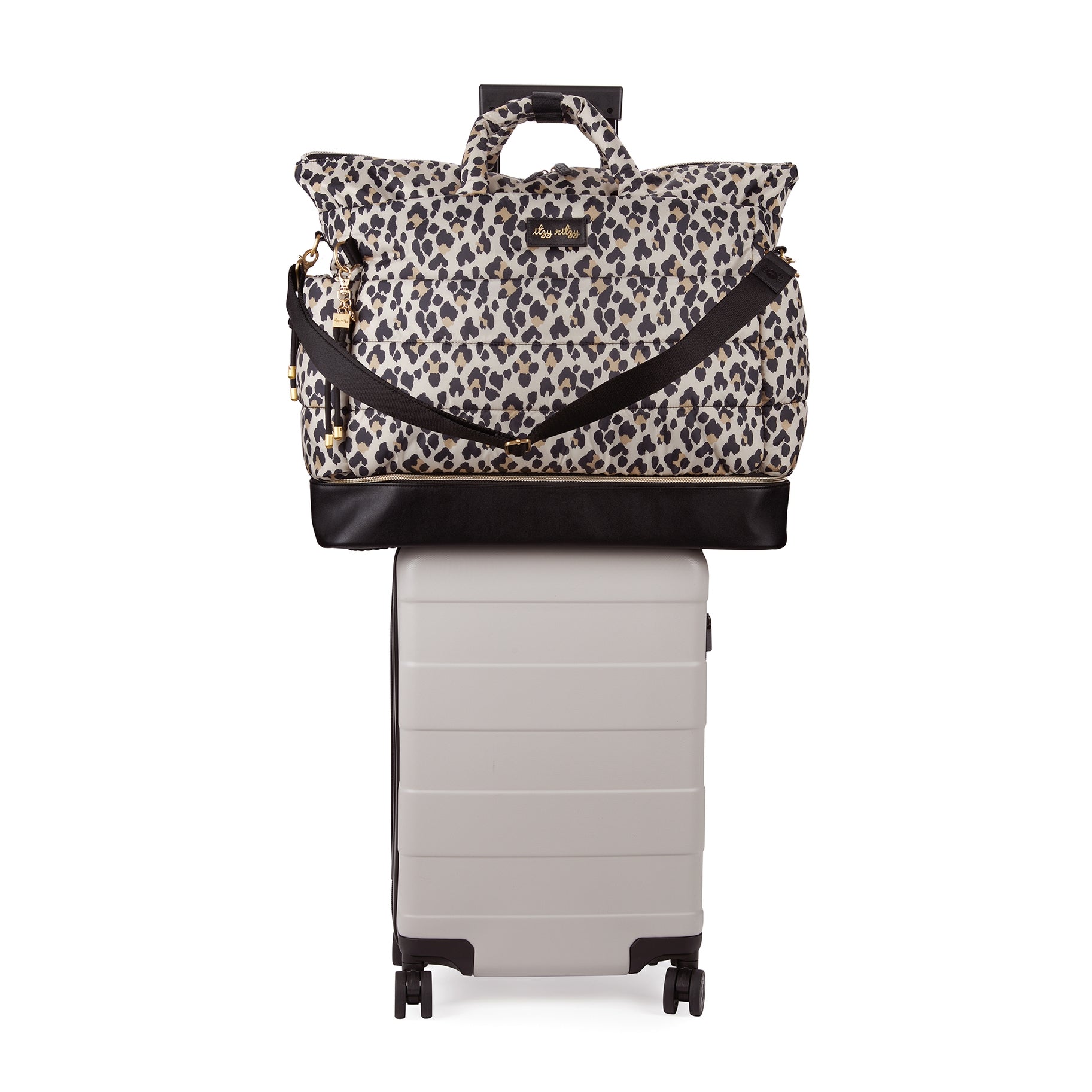 Itzy Ritzy Dream Weekender Leopard Diaper Bag