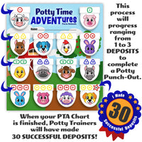 Lil Advents Potty Time Adventures Farm Animals