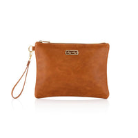 Itzy Ritzy Boss Changing Clutch™ Cognac